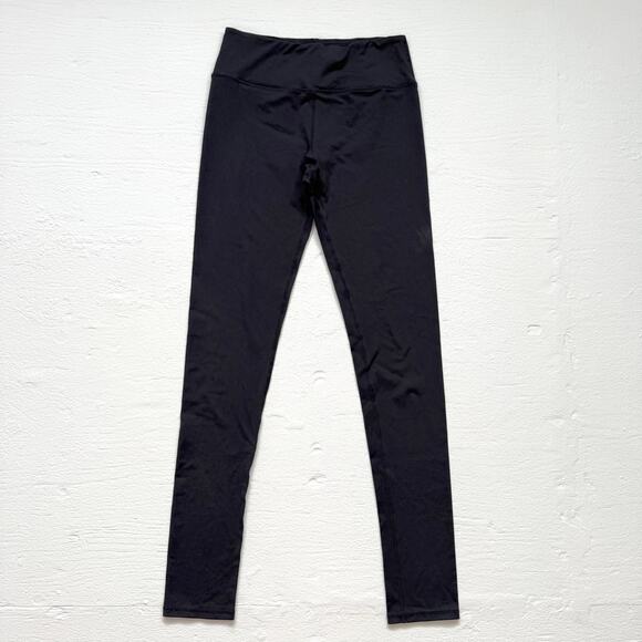 Lululemon Navy Wunder Under Full Length Leggings Mid Rise, Size 6 - Picture 1 of 6